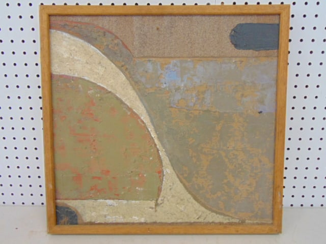 Painting, 'Simple Harmony", by R.C. Boernstein (Bob), oil on board, 19" by 20": Painting, 'Simple Harmony", by R.C. Boernstein (Bob), oil on board, 19" by 20"