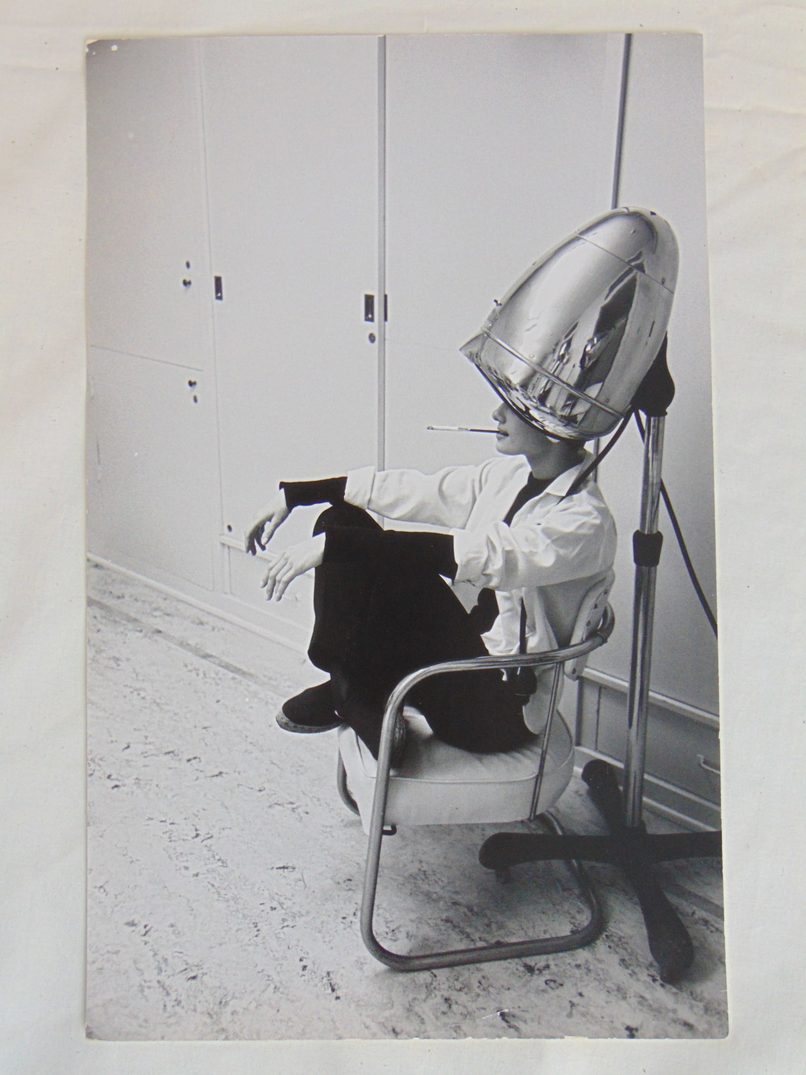 Photograph, Audrey Hepburn, "Sabrina", by Mark Shaw, 12.75" by 8": Photograph, Audrey Hepburn, "Sabrina", by Mark Shaw, 12.75" by 8"
