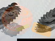 Patent Model (early), Inkstand Additional. Illegible, by George Burnham, Patent Number 61, November: Patent Model (early), Inkstand Additional. Illegible, by George Burnham, Patent Number 61, November 28th 1842, label has been cut down, similar to lot 421