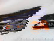 Violin in case, no maker, bridge missing, violin is 23.5" long, with unsigned bow: Violin in case, no maker, bridge missing, violin is 23.5" long, with unsigned bow