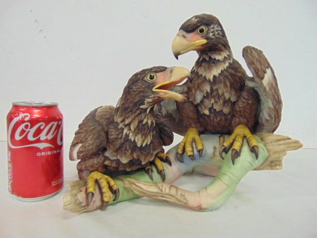 Boehm porcelain "Young & Spirited", American Bald Eagle, 1976, commemorating our Nation's 200th (1 of 8)