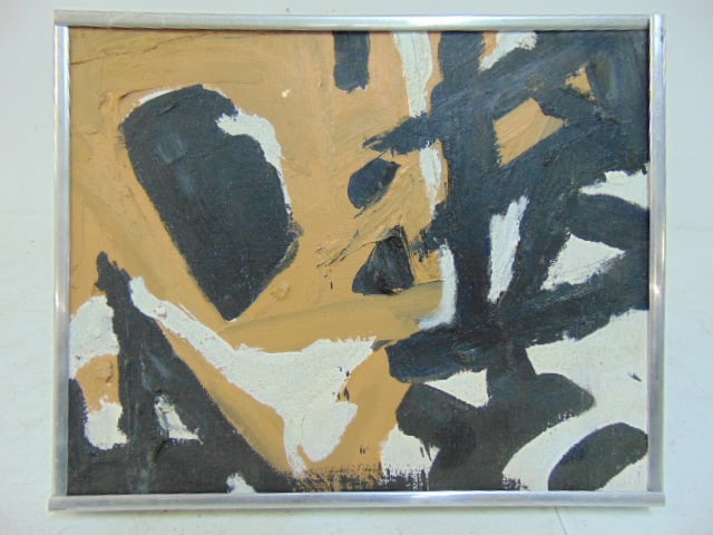 Painting, "Portrait of Marylyn", William McDonough, oil on canvas, 10" by 8" (1 of 2)