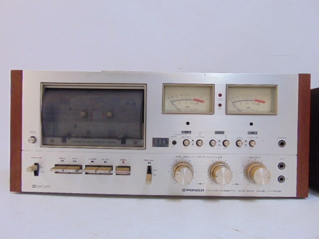 Pioneer Stereo Receiver & Stereo Tape deck, Receiver Model SX-1050 & Stereo Cassette Tape Deck Model - 3