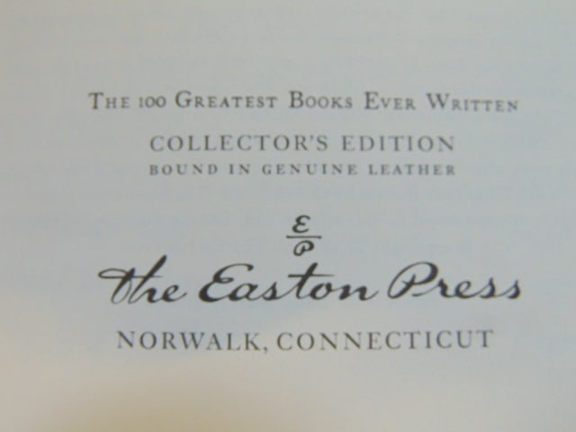 Large lot of leather bound books, collector editions, novels, many famous titles, Treasure Island, - 14