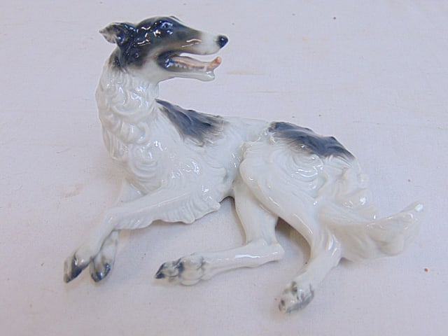 Rosenthal porcelain Borzoi Wolfhound dog figurine (1 of 5)