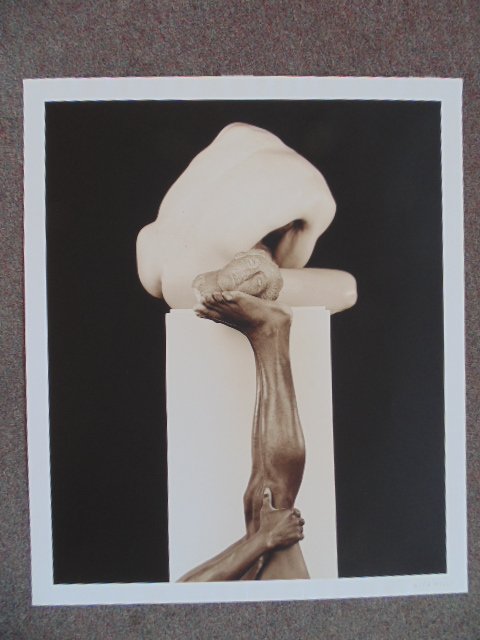 Photograph, 2/10, "The Queen of Egypt, c 100BC", Len: Photograph, 2/10, "The Queen of Egypt, c 100BC", Len Prince, 1992, 23.75" by 20". in good condition. Note, all property herein offered for sale is strictly "as is", and it is the bidder's responsibili