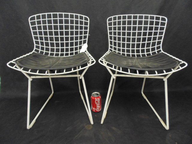 Pair Bertoia child's chairs, original seats. (1 of 6)