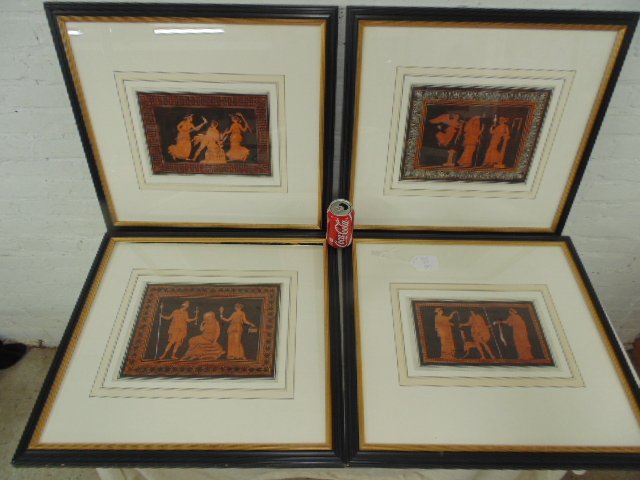 Lot 4 neoclassical engravings, Sir William Hamilton (1 of 6)