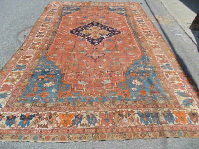 Roomsize estate carpet, 14'8" by 9'10" (1 of 9)