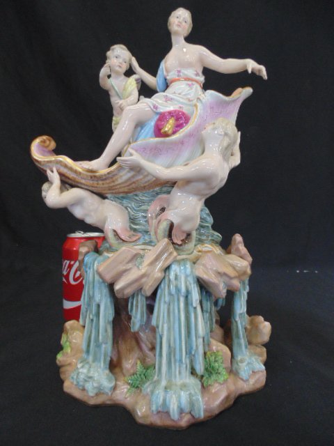 Meissen porcelain figural group (1 of 10)