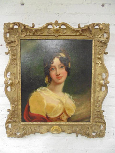 Painting, miss Fanny Kemble, by Sir Thomas Lawrence (1 of 6)