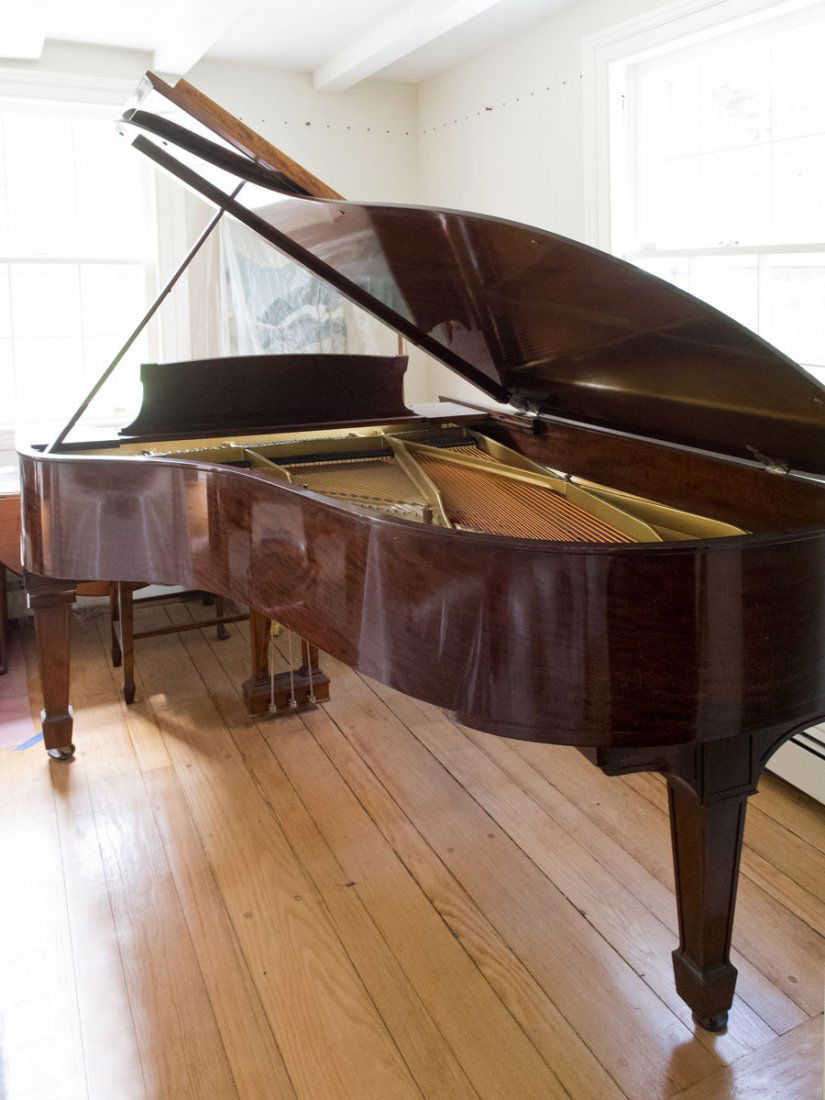 Steinway grand piano, model A, (1 of 10)