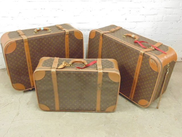 Lot 3 Louis Vuitton soft case suitcases, (1 of 4)