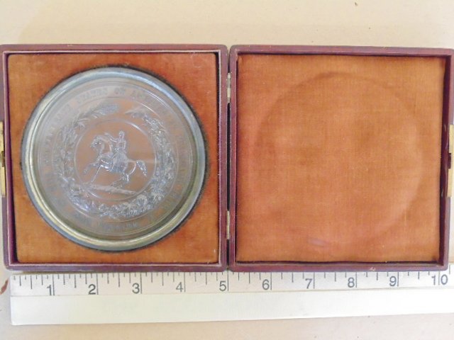 Medallion, plaque, The Confederate States of America (1 of 5)