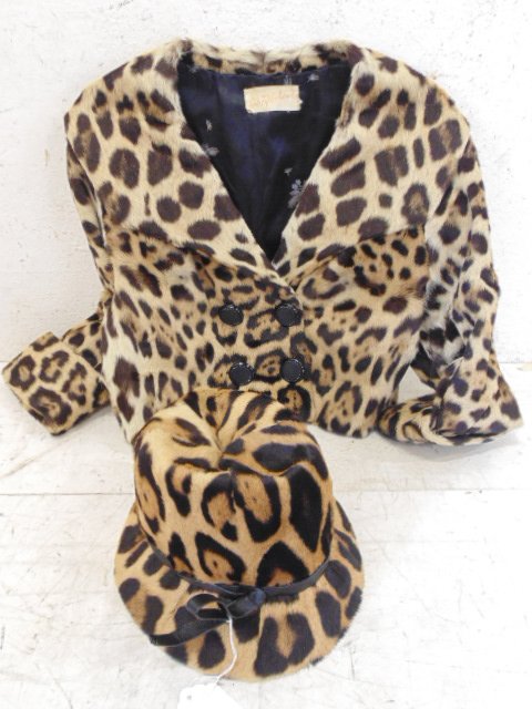 Vintage Lord & Tailor hat & Saks 5th Avenue jacket (1 of 7)