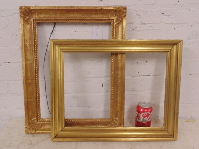 2 gilt frames, one signed Richard Tobey, Los Angeles (1 of 5)