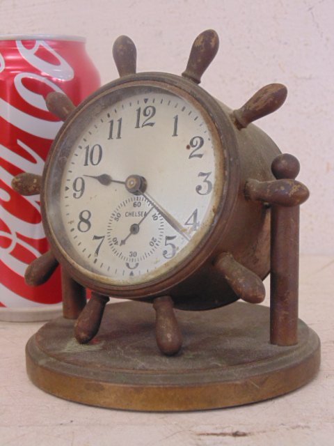 Small Chelsea alarm clock, copper case (1 of 5)