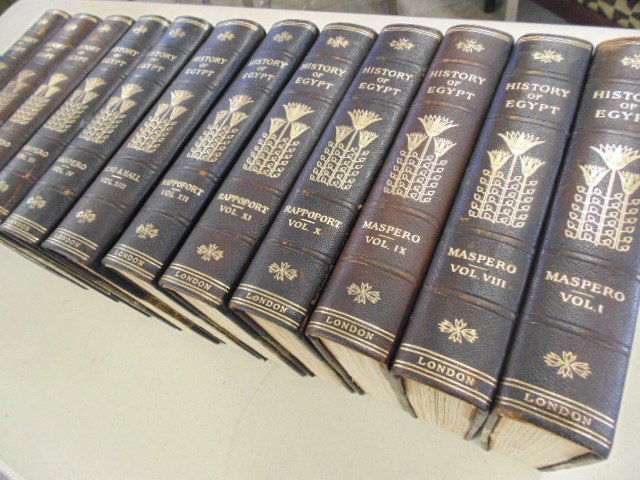 History of Egypt, set of books in 13 volumes, by King & (1 of 9)