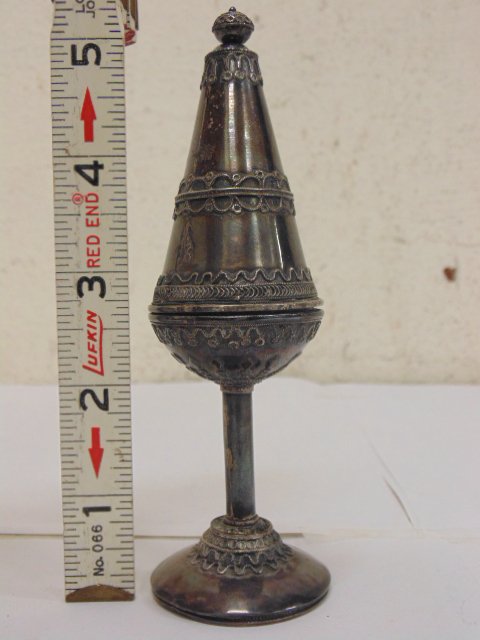 Traveling Kiddush cup, marked 925, (1 of 5)