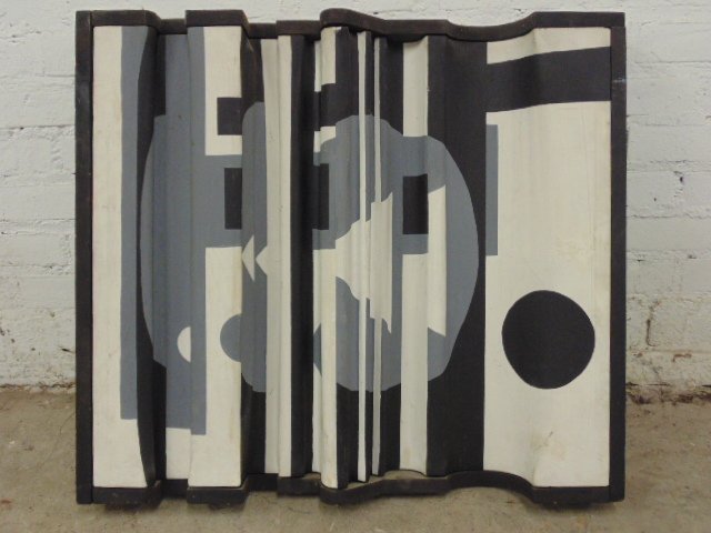 Abstract mixed media construction, "Bruno", (1 of 8)