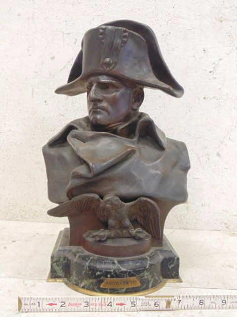 Bronze bust Napoleon (1 of 7)