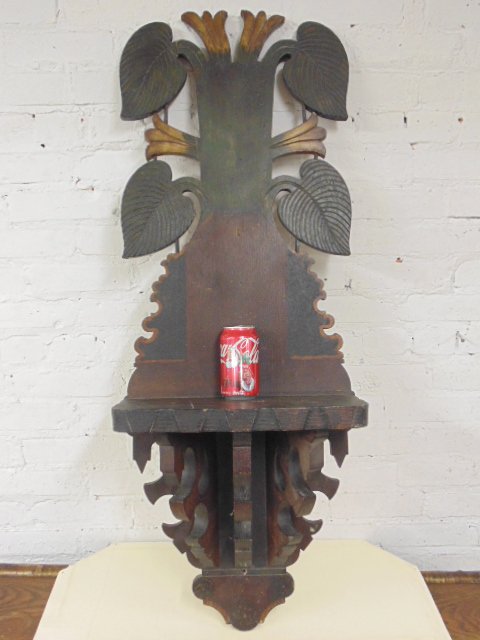 Americana painted wall shelf (1 of 7)