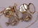 Two 14K gold deco Elgin pocket watches - 2