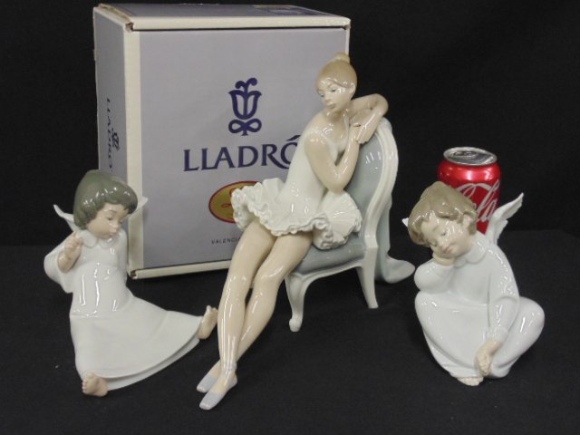 3 Lladro figures in original boxes (1 of 8)