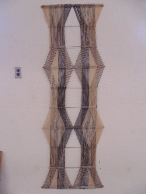 Wall weaving, signed Peter Collingwood (1 of 7)