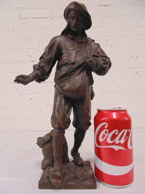 Bronze figure, man sowing seeds, Stephan Walter (1 of 7)