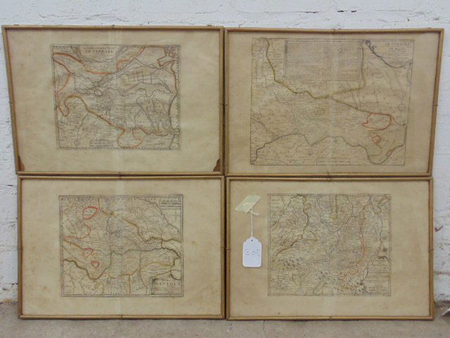 Lot 4 early 18th Century,Italian maps (1 of 9)