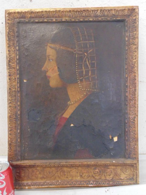 Italian Renaissance style portrait of young woman (1 of 7)