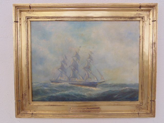 Painting "American Clipper Dreadnaught" F. Leo Hunter (1 of 7)