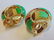 Van Cleef & Arpels 18k coral, onyx & diamond earrings - 3