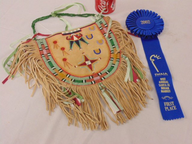 Native Indian beaded purse, Juanita Growing Thunder (1 of 7)