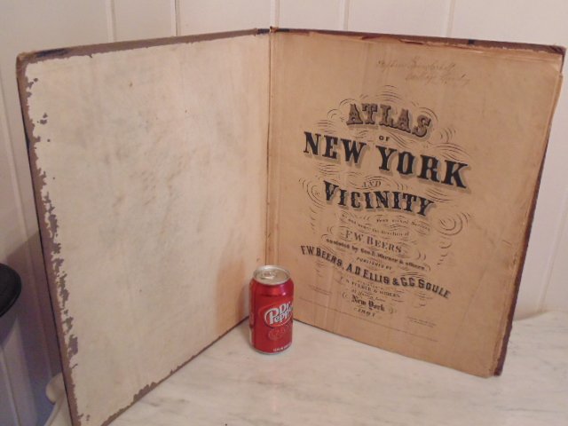 Atlas of New York and Vicinity by F.W. Beers 1867 (1 of 10)