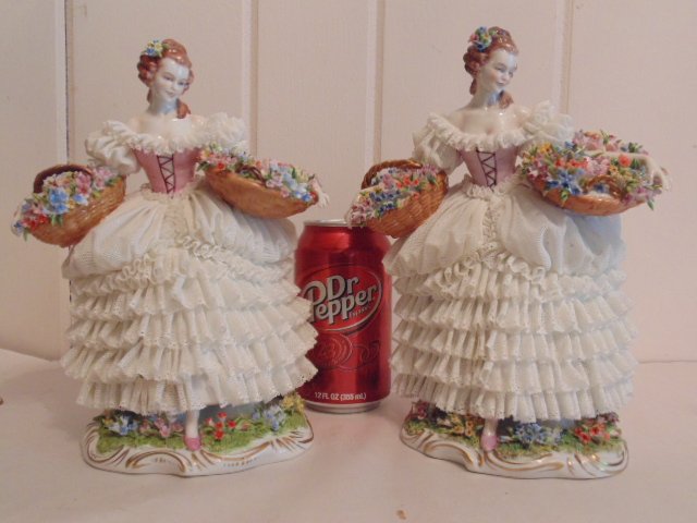 2 Dresden figural flower girls (1 of 5)