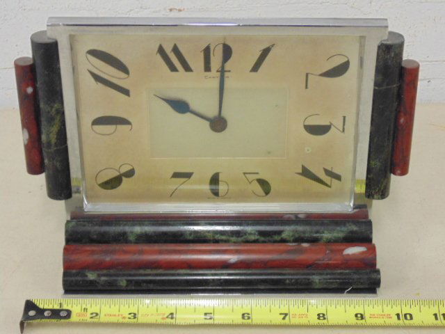 Art deco desk clock by Cartier (1 of 6)