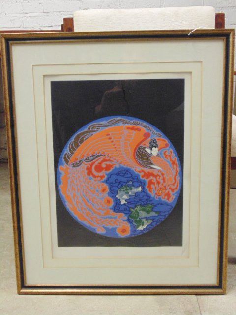 Serigraph, "The Dream Voyage", signed Erte (1 of 8)
