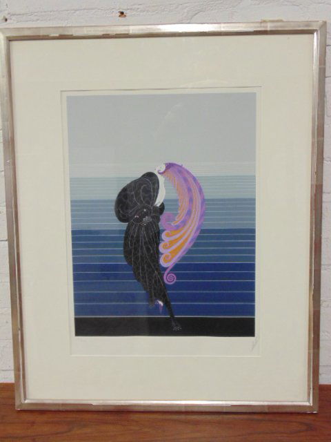 Serigraph, "Beauty of the Beast", signed Erte (1 of 7)
