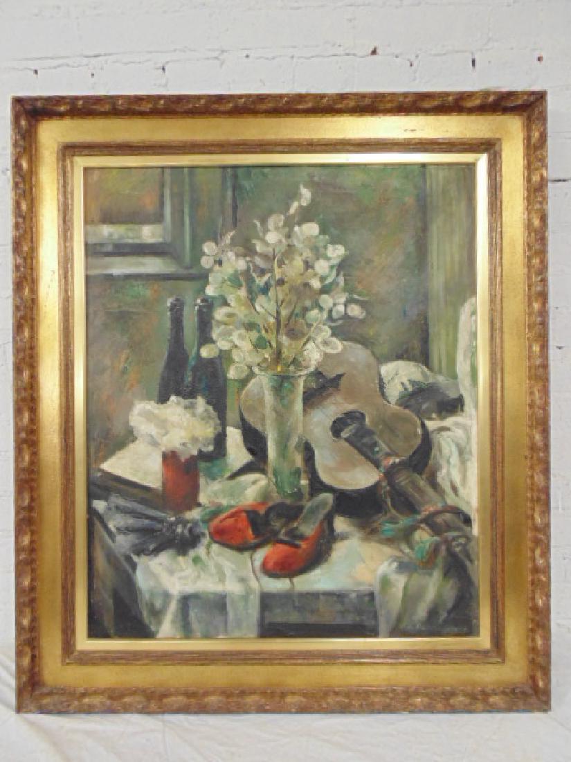 Painting, still life, signed Ada Rosario Cecere (1 of 5)