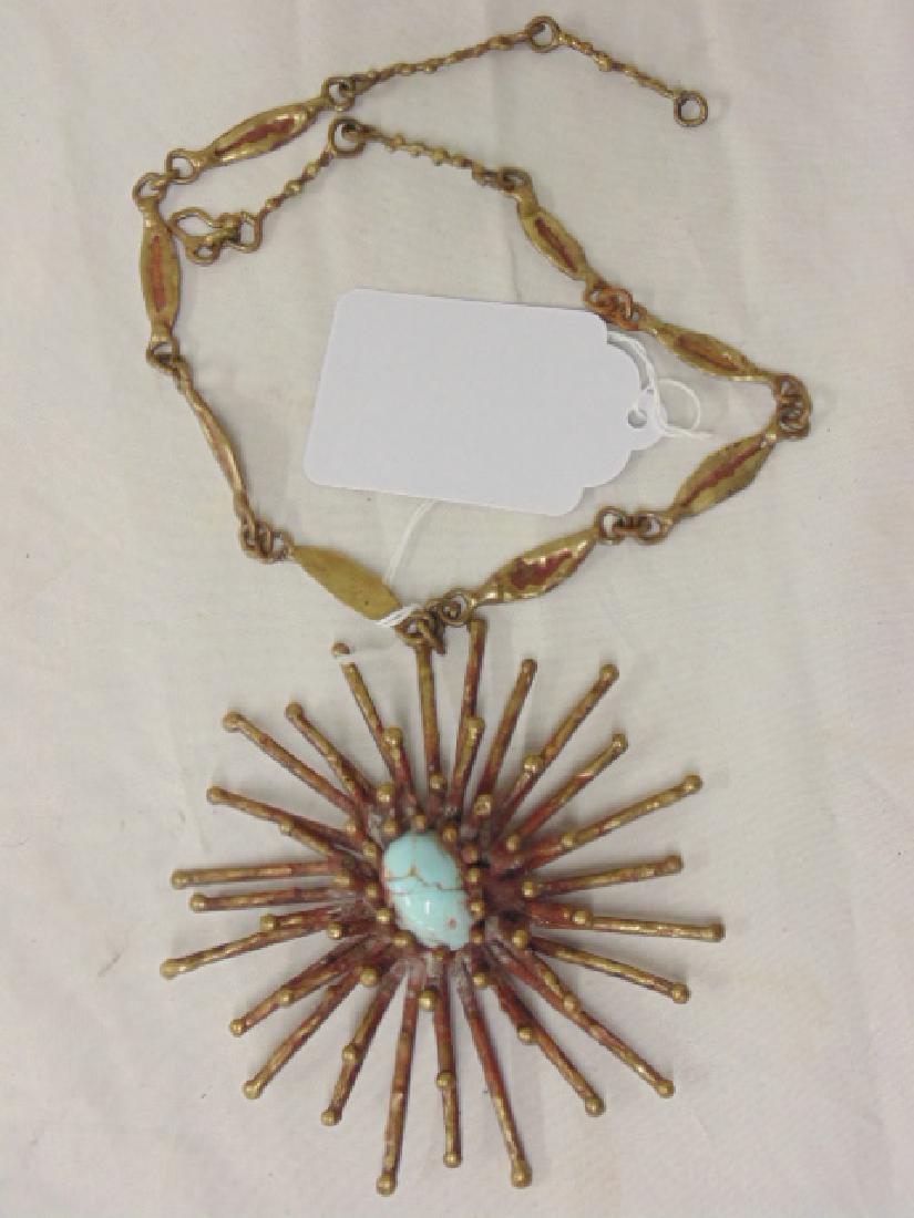 Pal Kepenyes Mid-Century brutalist necklace (1 of 5)