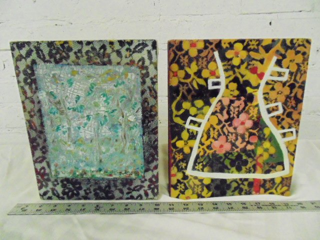 Pair paintings by Diana Cooper (1 of 6)