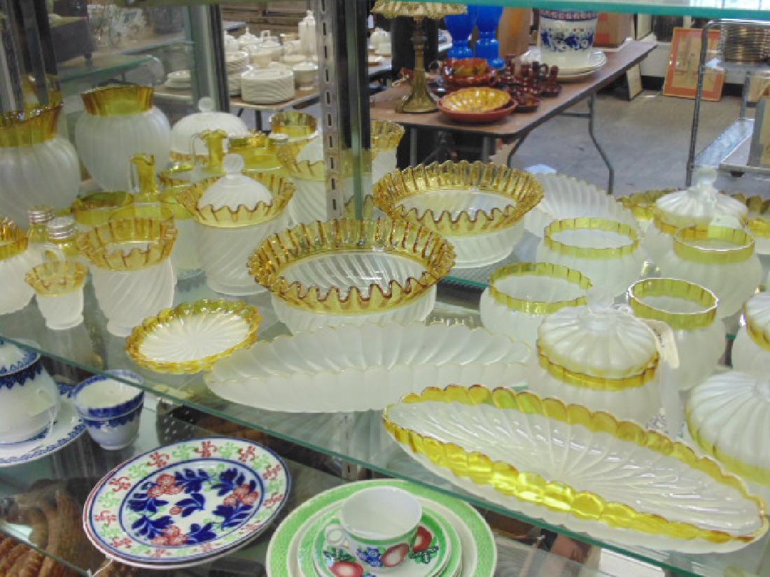 Lot Franciscanware Hobbs Brockunier glass (1 of 8)