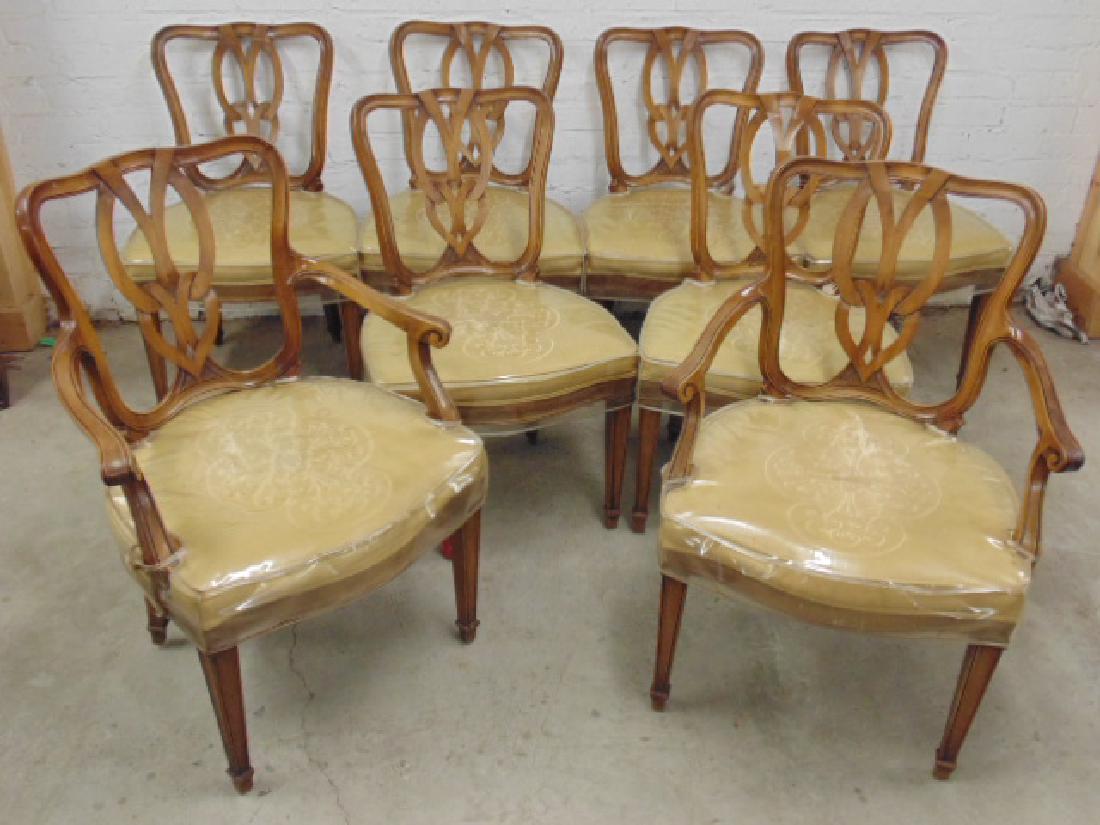Set 8 John Widdicomb dining room chairs (1 of 8)