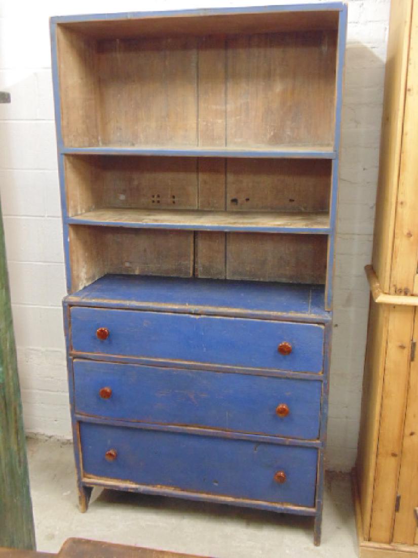 Blue country cupboard (1 of 6)