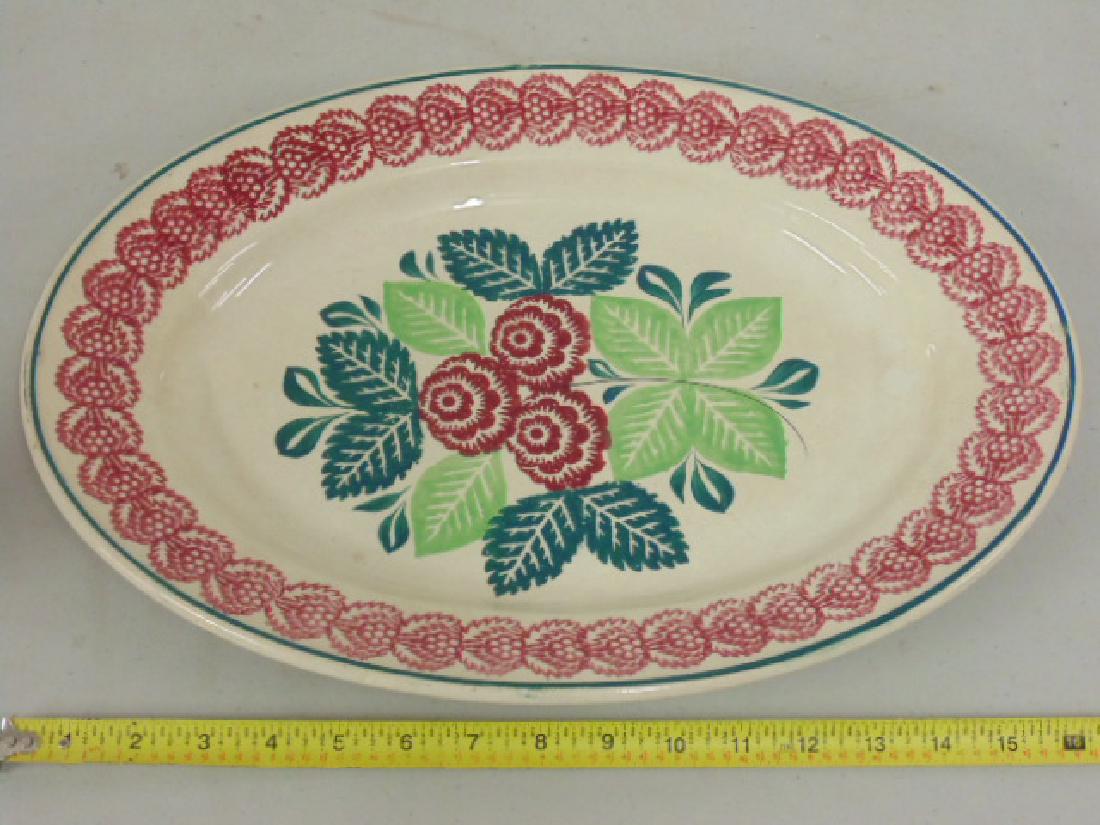 Stick Spatter oval serving plate (1 of 4)