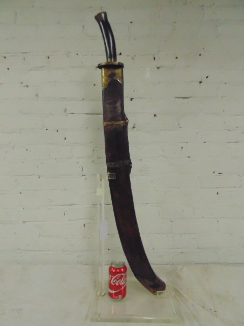Chinese sword on Lucite stand, (1 of 9)