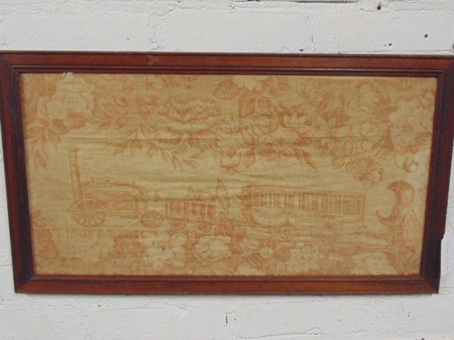 Steam engine "Rocket", toile, 19th Century, Liverpool (1 of 7)