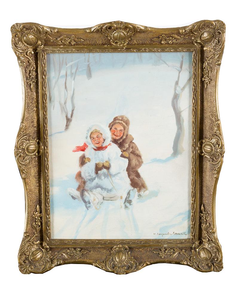 Nikolay Petrovich Bogdanov-Belsky ( 1868–1945) - (1 of 3)